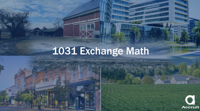 Video: 1031 Exchange Math