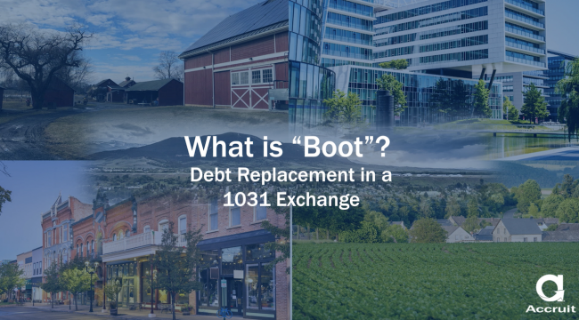 Video: Debt Replacement in a 1031 Exchange