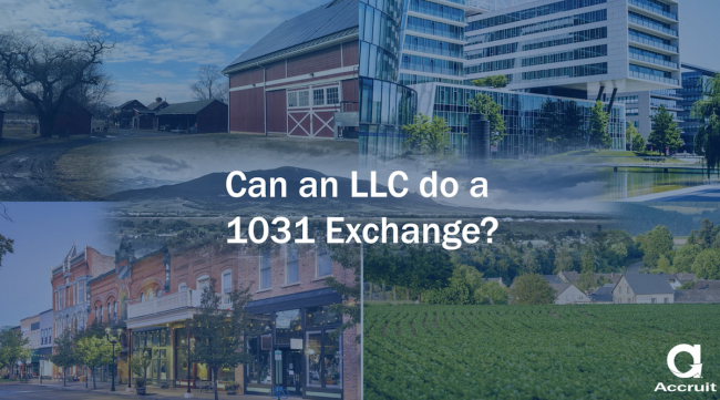 Video: Can an LLC do a 1031 Exchange?